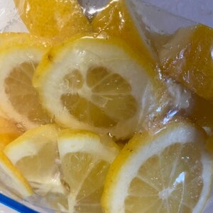 冷凍レモン